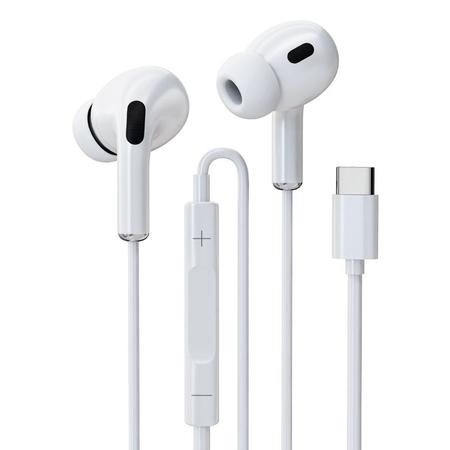 Kratos Tune Type-C Wired Earphones, White