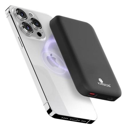 Kratos Legend Edge 10,000 mAh Powerbank, Black