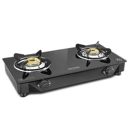 Kutchina Fabio Eco 2 Burner Cooktop, Black Kutchina Fabio Eco 2 Burner Cooktop, Black
