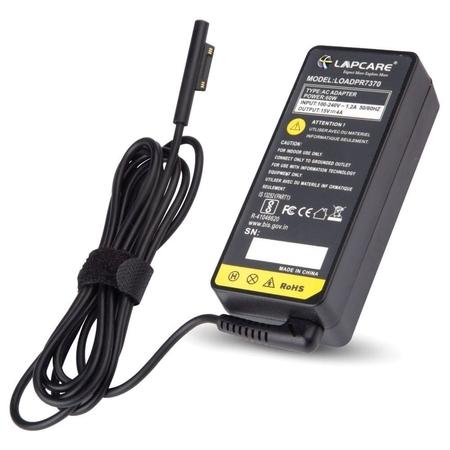 Lapcare LOADPR7370 Laptop Power Adapter with Over Current Protection, Black