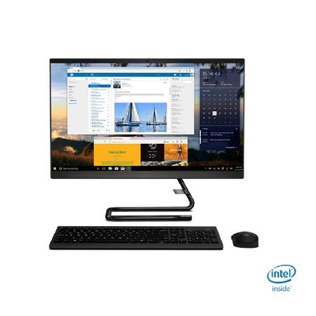 Lenovo Ideacentre A 340 Core i5 10th Generation 60.4 cm (23.8 Inch) Windows 10 Home All In One Desktop (VDIN/10i5/8/1/MS/W10/23.8/FHD), Black, F0E800VDIN Lenovo Ideacentre A 340 Core i5 10th Generation 60.4 cm (23.8 Inch) Windows 10 Home All In One Desktop (VDIN/10i5/8/1/MS/W10/23.8/FHD), Black, F0E800VDIN