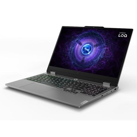 Lenovo LOQ Intel Core i5 12th Gen 12450HX (16 GB/512 GB SSD/Windows 11 Home/6 GB Graphics/NVIDIA GeForce RTX 3050) LOQ 83GS000PIN Gaming Laptop 39.62 cm (15.6 inch), Luna Grey, 2.38 Kg, with MS Office