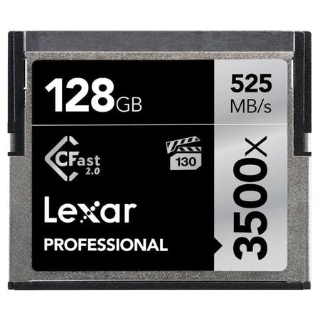 Lexar Professional 3500x 128 GB CFast 2.0 Memory Card Lexar Professional 3500x 128 GB CFast 2.0 Memory Card