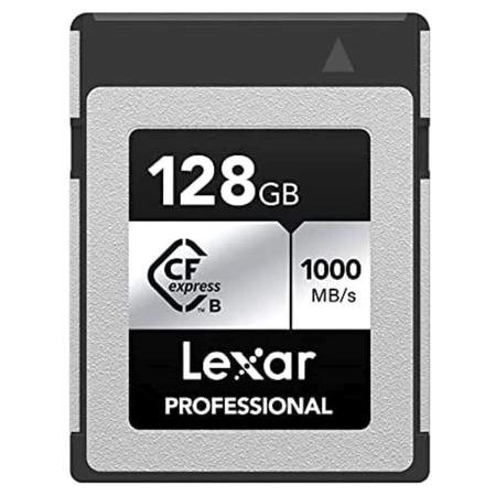 Lexar Professional Type B 128 GB Silver Series CFexpress Memory Card