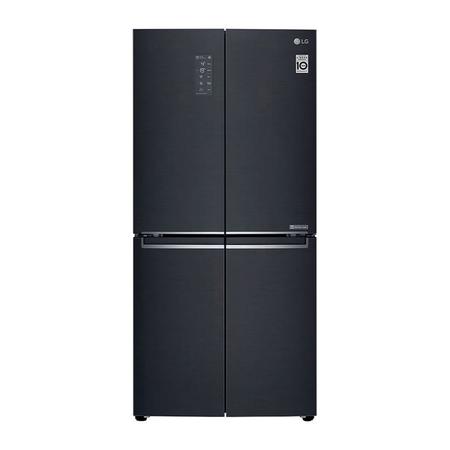 Buy LG 594 litres Side-by-Side Refrigerator, Matte Black GC