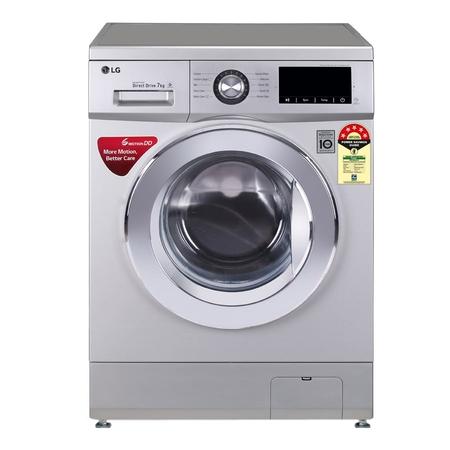 LG 8 Kg Front Fully Automatic Washing Machine with 6 Motion Control Technology, FHM1208ZDL LG 8 Kg Front Fully Automatic Washing Machine with 6 Motion Control Technology, FHM1208ZDL