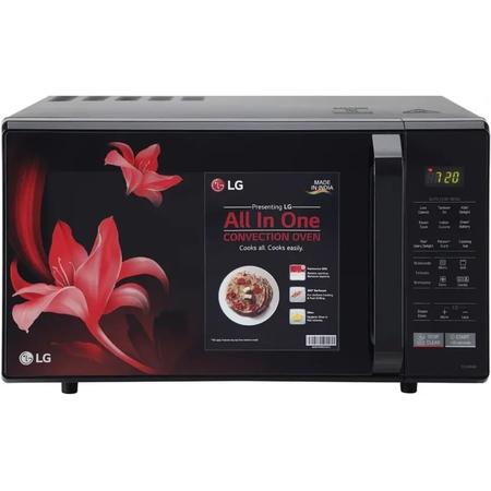 LG MC2846BR 28 Litres Convection Microwave Oven, 51 Auto Cook Menu, Black LG MC2846BR 28 Litres Convection Microwave Oven, 51 Auto Cook Menu, Black