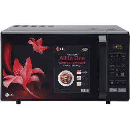 LG MC2846BR 28 Litres Convection Microwave Oven, 51 Auto Cook Menu, Black LG MC2846BR 28 Litres Convection Microwave Oven, 51 Auto Cook Menu, Black