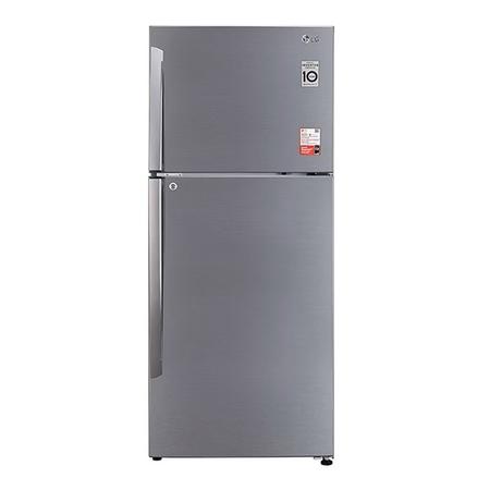 LG 412 litres 1 Star Double Door Refrigerator, Shinny Steel GL-T432APZR LG 412 litres 1 Star Double Door Refrigerator, Shinny Steel GL-T432APZR