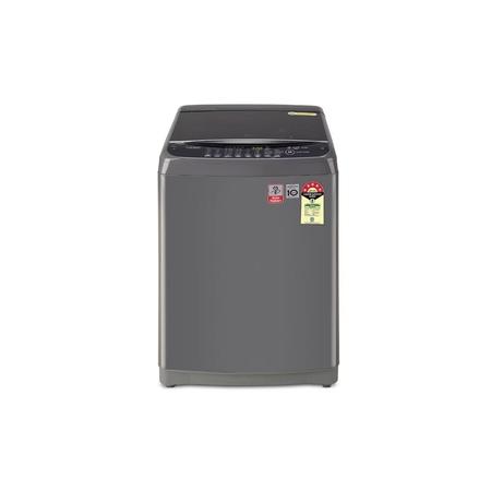LG 8 kg Top Load, Smart Inverter technology, Turbo Drum, JetSpary+, Smart Diagnosis, Punch+3 Pulsator, Middle Black, 5 Star (T80AJMB1Z)