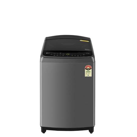 LG 8 kg Top Load, AI Direct Drive, 6 Motion DD, Steam, Turbo drum, In-Built Heater, Middle Black, 5 Star (THD08SJM)