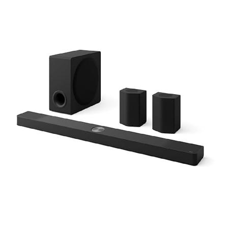 LG S95TR 9.1.5 Channel Soundbar with Rear Surround Speakers, Dolby Atmos, Wow Orchestra, WOWCAST Built-in with Wireless Dolby Atmos, Wireless Subwoofer LG S95TR 9.1.5 Channel Soundbar with Rear Surround Speakers, Dolby Atmos, Wow Orchestra, WOWCAST Built-in with Wireless Dolby Atmos, Wireless Subwoofer
