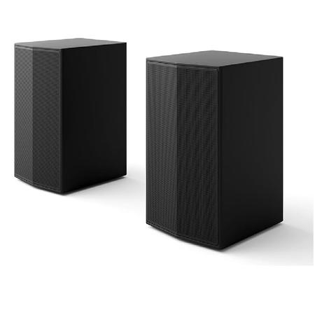 LG SPT8-S Rear Speaker Kit for Soundbars, 100 W Power and 2.0 Channels, Powerful and Surround Sound, Space Saving Design, Black LG SPT8-S Rear Speaker Kit for Soundbars, 100 W Power and 2.0 Channels, Powerful and Surround Sound, Space Saving Design, Black