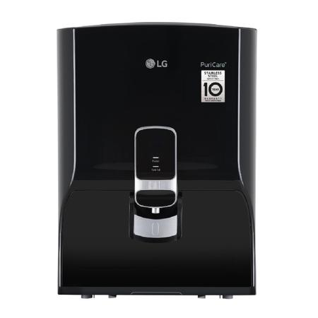 LG WW131NF 8 L Water Purifier, RO + Dual Protection Airtight Stainless Steel Tank, Digital Sterilizing Care, Premium Black, Wall Mount LG WW131NF 8 L Water Purifier, RO + Dual Protection Airtight Stainless Steel Tank, Digital Sterilizing Care, Premium Black, Wall Mount