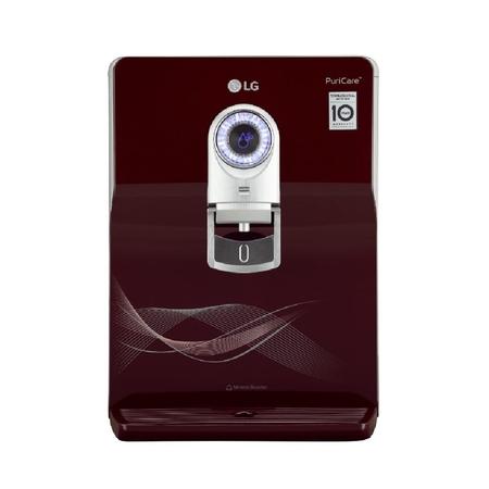 LG WW184ETC 8 L Water Purifier, RO + In Tank UV + UF + Mineral Booster + SS Tank, 2-in-1 Care, Digital Sterilizing Care, Crimson Red, Wall Mount/Counter Top