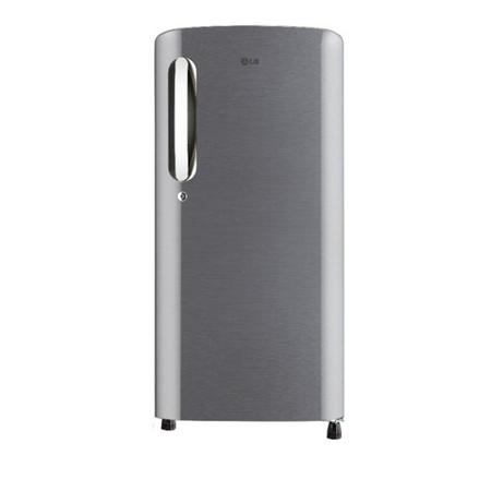 LG 185 L 3 Star Fruit & Vegetable Basket Single Door Direct Cool Refrigerator with Smart Inverter Compressor, Anti Bacterial Gasket, Shiny Steel, GLD1936YAPZB LG 185 L 3 Star Fruit & Vegetable Basket Single Door Direct Cool Refrigerator with Smart Inverter Compressor, Anti Bacterial Gasket, Shiny Steel, GLD1936YAPZB