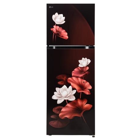 LG 251 L 2 Star Convertible Double Door Refrigerator, Scarlet Lotus, GLT2526XWSL LG 251 L 2 Star Convertible Double Door Refrigerator, Scarlet Lotus, GLT2526XWSL