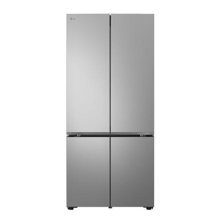 LG 574 L 3 Star Convertible French Door Refrigerator, Prime Silver, GV-B23FFLMB