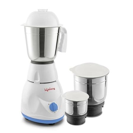 Lifelong Maxo LLMG21 500 Watts, 3 Jar Mixer Grinder