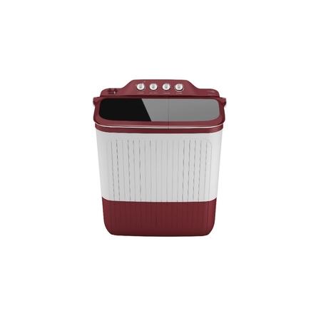 LLOYD 7.5 kg Top Loading Semi-Automatic Washing Machine, GLWS755ELDDM, Dark Maroon