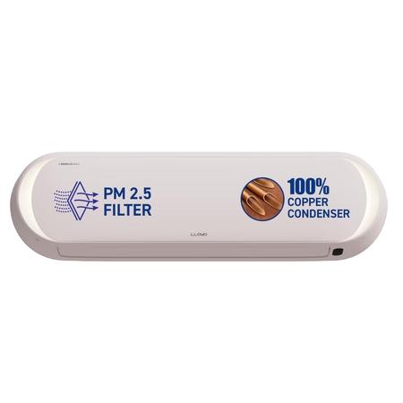 LLOYD 1.5 Ton 5 Star Stellar Wifi Inverter Split AC, GLS18V5FBGST ( 6 in 1 Convertible AC, Ambient Light, Inbuilt Air Purifier, Direct Voice Command, I Feel Sensor, Open door alert, In built Wifi, 2025) LLOYD 1.5 Ton 5 Star Stellar Wifi Inverter Split AC, GLS18V5FBGST ( 6 in 1 Convertible AC, Ambient Light, Inbuilt Air Purifier, Direct Voice Command, I Feel Sensor, Open door alert, In built Wifi, 2025)