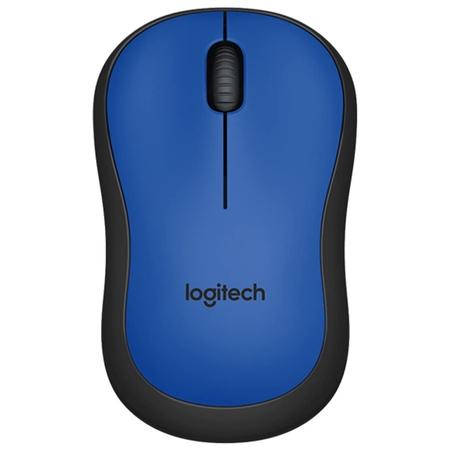 Logitech M221 Silent Wireless Optical Mouse, Blue