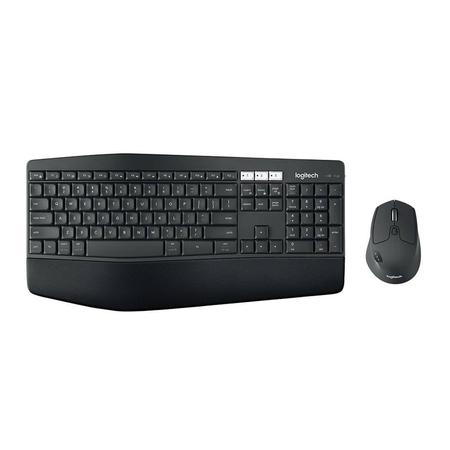 Logitech MK850 Wireless Keyboard and Mouse Combo, 2.4 GHz Wireless & Bluetooth, Curved Keyframe, 12 Programmable Keys, 3-Year Battery Life, Multi-device - PC/Mac