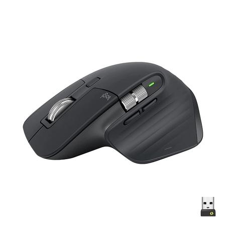 Logitech Mx Master 3S Wireless Optical Mouse, Graphite Logitech Mx Master 3S Wireless Optical Mouse, Graphite