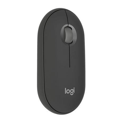 Logitech Pebble Mouse 2 M350s Slim Bluetooth Wireless Mouse, Graphite