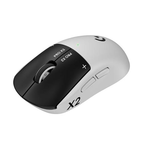 Logitech PRO X2 SUPERSTRIKE Lightspeed Wireless Gaming Mouse with The Fastest Click in the World, Ultra Lightweight (61 g), Customizable Click Haptics, USB-C Charging, for PC/Mac/Laptop (Black and White) Logitech PRO X2 SUPERSTRIKE Lightspeed Wireless Gaming Mouse with The Fastest Click in the World, Ultra Lightweight (61 g), Customizable Click Haptics, USB-C Charging, for PC/Mac/Laptop (Black and White)