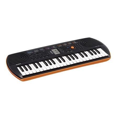 Buy Casio SA-76 44 Keys Music Mini Keyboards, Orange Base at
