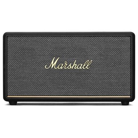 Marshall Stanmore III Bluetooth Speaker with Volume Control Knob, Bass-Reflex, Play/Pause Button, Room Filling Sound, Black