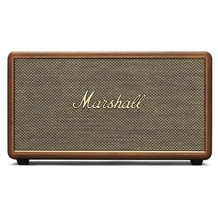 Marshall Stanmore III Bluetooth Speaker with Volume Control Knob, Bass-Reflex, Play/Pause Button, Room Filling Sound, Brown Marshall Stanmore III Bluetooth Speaker with Volume Control Knob, Bass-Reflex, Play/Pause Button, Room Filling Sound, Brown