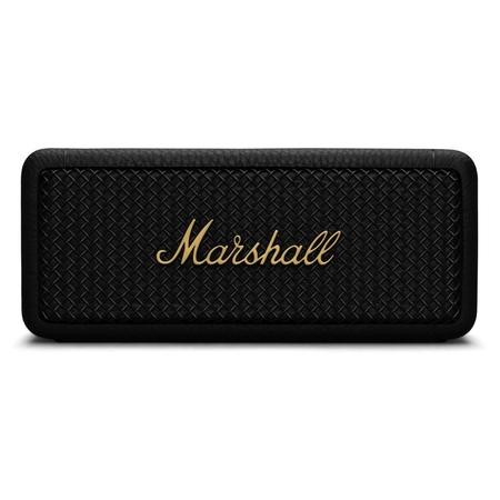 Marshall EMBERTON 2 Bluetooth Wireless Speaker, More than 30 hrs of playtime, IP67 dust & water resistance (Black and Brass)