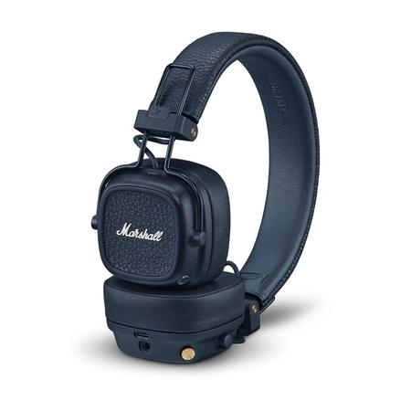 Marshall Major V On Ear Bluetooth Headphone, Midnight Blue