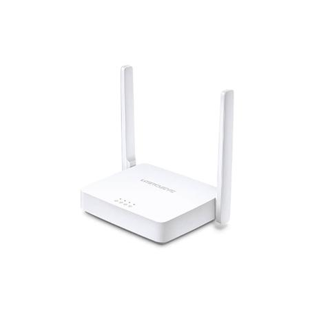 MERCUSYS N300 Wireless WiFi Router MW301R, Two 5dBi Antennas, 300Mbps Wi-Fi Speed, IPv6 Compatible, Parental Control, Guest Network - White