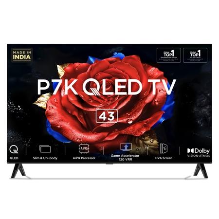 TCL 109 cm (43 inch) QLED Google TV, 43P7K