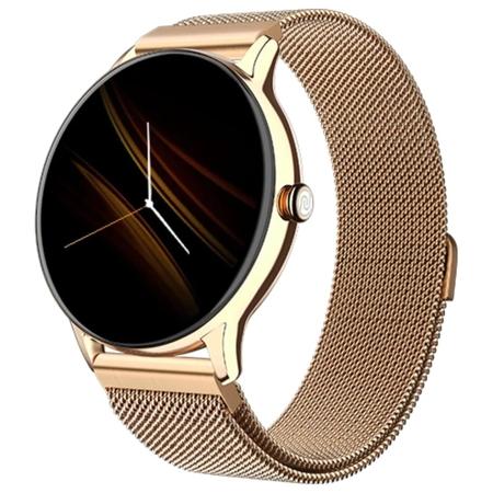 Noise NoiseFit Twist Go Smartwatch, Gold Link Noise NoiseFit Twist Go Smartwatch, Gold Link