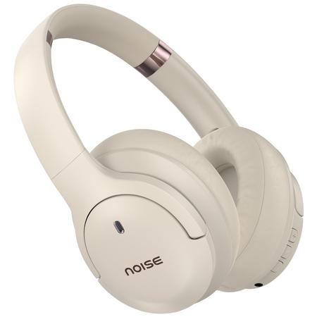 Noise Newly Launched 4 Wireless On-Ear Headphones with 70 H Playtime, ENC, 40 mm Driver, Low Latency (up to 40 ms), Dual Pairing, BT v5.4 (Calm Beige)