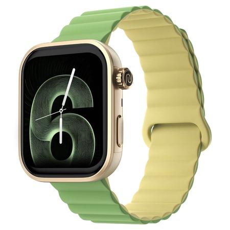 Noise ColorFit Pro 6 Smartwatch, Magnetic Lime