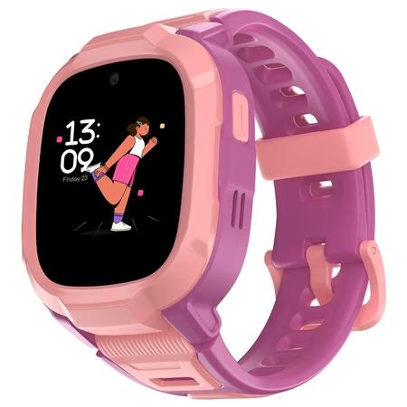 Noise Junior Explorer 2 Smart Watch for Kids with 4G SIM Compatible, 2-Way Video & Voice Calling, Geofencing, Real Time Location Monitoring via Google Maps, IP68, SOS Emergency Alerts (Power Pixel)