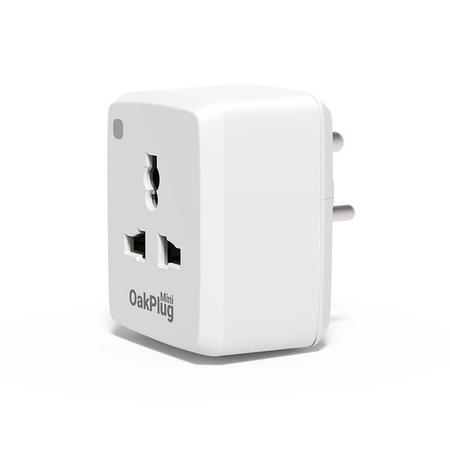 Oakter Oak Plug Mini Wi-Fi Smart Plug, White 6 Amp