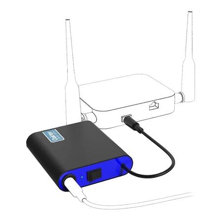 Oakter Mini UPS for Wi-Fi Router With Smart Charging Oakter Mini UPS for Wi-Fi Router With Smart Charging