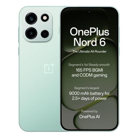 OnePlus Nord 6 5G 256 GB, 8 GB RAM, Fresh Mint, Mobile Phone OnePlus Nord 6 5G 256 GB, 8 GB RAM, Fresh Mint, Mobile Phone