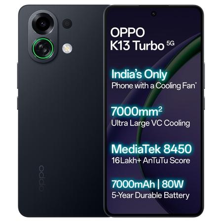 price history - Oppo K13 Turbo 128 GB, 8 GB RAM, Midnight Maverick, Mobile Phone
