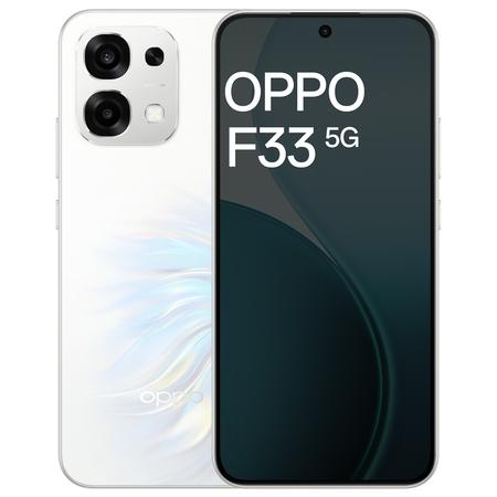 OPPO F33 5G 256 GB, 8 GB RAM, Pearl White, Mobile Phone OPPO F33 5G 256 GB, 8 GB RAM, Pearl White, Mobile Phone