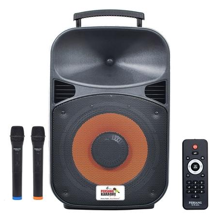 Persang Octane 9 50 Watts In-built Karaoke Trolley Speaker with 30.48 cm (12 inch) Woofer Size Persang Octane 9 50 Watts In-built Karaoke Trolley Speaker with 30.48 cm (12 inch) Woofer Size