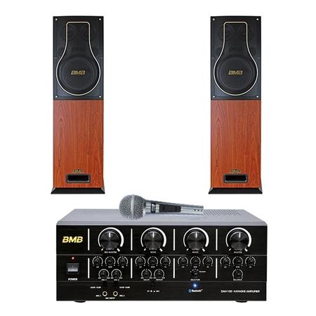 BMB Advance Home Theatre System with Karaoke Amplifier and Microphone