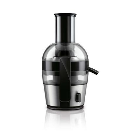 Philips Viva Collection HR1863 700-Watt Juicer with QuickClean, Up to 2L Juice In One Go (Black)
