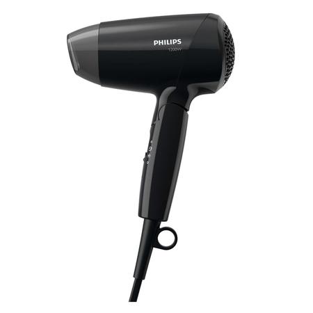 Philips 1200 Watts Hair Dryer, 3 Flexible Pre-Selected Settings, Cool Air Setting, BHC010/10, Black